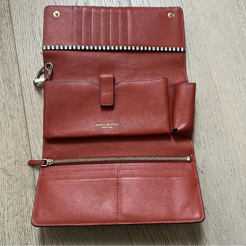 Henri Bendel New York Uptown Out and About Organizer Wallet